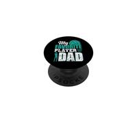My Favorite Volleyball Player Calls Me Dad PopSockets Adhesive PopGrip