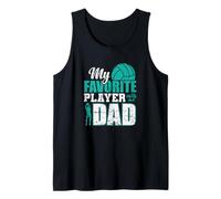 My Favorite Volleyball Player Calls Me Dad Tank Top