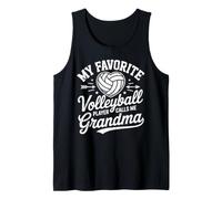 My Favorite Volleyball Player Calls Me Grandma Tank Top