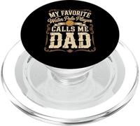 My Favorite Water Polo Player Calls Me Dad Fathers Day PopSockets PopGrip for MagSafe
