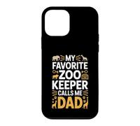 My Favorite Zoo Keeper Calls Me Dad Funny Fathers Day Case for iPhone 12 mini