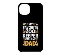 My Favorite Zoo Keeper Calls Me Dad Funny Fathers Day Case for iPhone 13