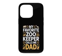 My Favorite Zoo Keeper Calls Me Dad Funny Fathers Day Case for iPhone 13 Pro