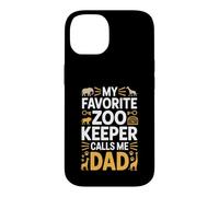 My Favorite Zoo Keeper Calls Me Dad Funny Fathers Day Case for iPhone 14