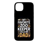 My Favorite Zoo Keeper Calls Me Dad Funny Fathers Day Case for iPhone 14 Plus