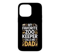 My Favorite Zoo Keeper Calls Me Dad Funny Fathers Day Case for iPhone 14 Pro Max