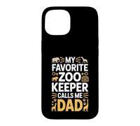 My Favorite Zoo Keeper Calls Me Dad Funny Fathers Day Case for iPhone 15