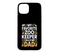 My Favorite Zoo Keeper Calls Me Dad Funny Fathers Day Case for iPhone 15 Plus