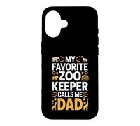My Favorite Zoo Keeper Calls Me Dad Funny Fathers Day Case for iPhone 16
