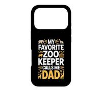 My Favorite Zoo Keeper Calls Me Dad Funny Fathers Day Case for iPhone 17 Pro