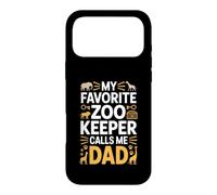 My Favorite Zoo Keeper Calls Me Dad Funny Fathers Day Case for iPhone 17 Pro Max