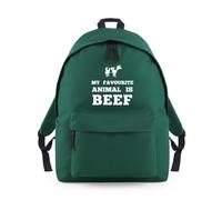 My Favourite Animal is Beef Backpack Rucksack 18L Bag - 42 x 31 x 21cm