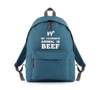 My Favourite Animal is Beef Backpack Rucksack 18L Bag - 42 x 31 x 21cm