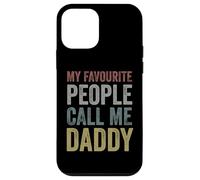 My Favourite People Call Me Daddy - Cool Retro Father's Day Case for iPhone 12 mini