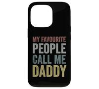 My Favourite People Call Me Daddy - Cool Retro Father's Day Case for iPhone 13 Pro