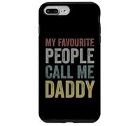 My Favourite People Call Me Daddy - Cool Retro Father's Day Case for iPhone 7 Plus/8 Plus