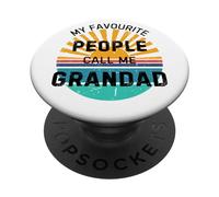 My Favourite People Call Me Grandad, Father's Day PopSockets Swappable PopGrip