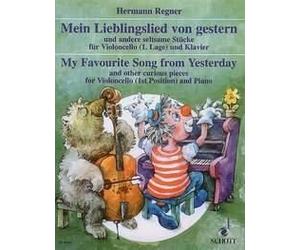 My favourite song from yesterday cello (1. position) and piano (very easy) Regne