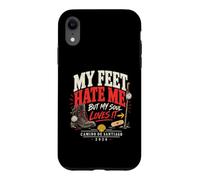 My Feet Hate Me Buen Camino Way Of St James Pilgrim Shirt Case for iPhone XR