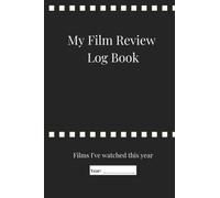 My Film Review Log book: Films I've watched this year