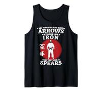 My Fingers are Like Arrows Funny Karate Gift Tank Top