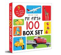 My First 100 box set: Animals / Words / Numbers / Food We Eat / Things That Move
