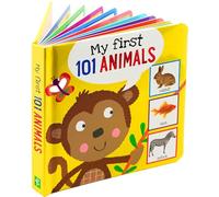 My First 101 ANIMALS Board Book (Padded Cover!)