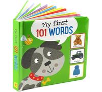 My First 101 WORDS Board Book (Padded Cover!)