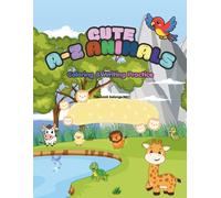 My First A-Z Animal Coloring Book: Color, Trace & Learn the Alphabet