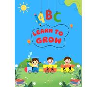 My first ABC letter tracing book: A to Z alphabet activity book with capital and small letter, colouring pages and handwriting practice for kids ages 3-5