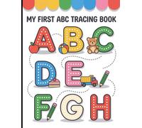 My First ABC Tracing Book: Big Letters and First Words for Toddlers Ages 2-4