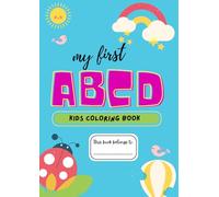My First ABCD: ABCD Coloring Book for Kids Fun with Letters!