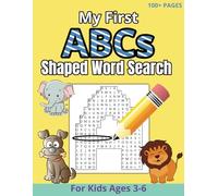 My First ABCs Shaped Word Search: For Children Ages 3-6