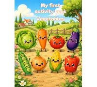 My first activity book: Vegetables