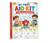 My first aid kit: Learn. Color. Help. Be a hero