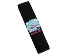 My First Airplane Ride Car Seat Belt Pads Cover Durable Seatbelt Shoulder Strap Car Accessories 1PCS