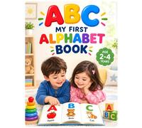 My First Alphabet Book: ABC Coloring Book for Toddlers Ages 2-4 | Alphabet Tracing, Flashcards & Coloring Pages for Preschool Learning (Fun Learning Adventures)