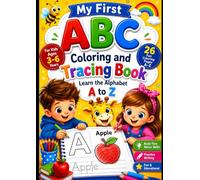 My First Alphabet Coloring & Letter Tracing Book