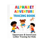 My first alphabet tracing book: A fun ABC coloring in handwriting workbook for kids ages three to five with uppercase and lower case letter practice