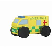 My First Ambulance Toy- Wooden Emergency Vehicles, Toy Cars - Wooden Toys 1 Year Old and Toddler Toys - Fun Educational Small World Toys, Early Development & Activity Toys by Orange Tree Toys