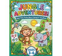 My First Animal Activity Book for Kids Ages 3-6: Fun Preschool Learning Worksheets with Cute Animals | Tracing, Matching, Mazes, Counting, Coloring & ... Activities for Toddlers and Kindergarten