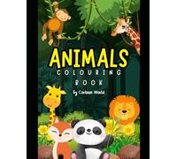 My First Animal Coloring Book: Fun & Easy Animal Illustrations for Kids Ages 3-6 | Side-by-Side Color and Outline Pages for Early Learning and ... outlines - perfect for preschoolers, toddlers