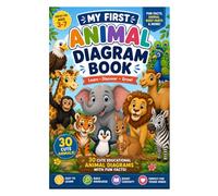 My First Animal Diagram Book: 30 Cute Educational Animal Diagrams with Fun Facts