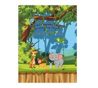 My First Animal Friends: A Jungle Animal Coloring Book for Toddlers and Preschoolers | Big Images for Little Hands | 30 Big, Easy to Color Pages for Ages 3-5