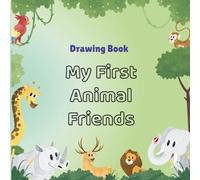 My First Animal Friends: Cute Animal Coloring Pages with Simple Fun Facts - Easy Sentences for Early Learners