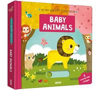 My First Animated Board Book: Baby Animals – Board Book – Auzou