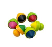 My first art tools | Crayons | Easy grip refillable plastic handle | Pack of 6 | 2 years and up | Crayon tub with handles