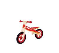 Bigjigs Toys Kids First Red Balance Bike | Perfect for Learning to Ride