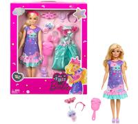 My First Barbie Cloud Dress Soft Touch Body Doll