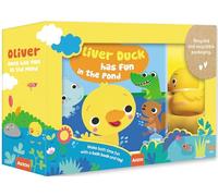 My First Bath Book & Toy: Oliver Duck Has Fun in the Pond